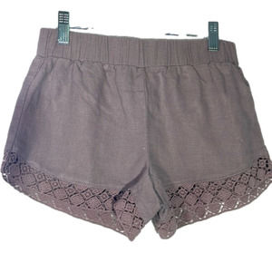 Aeropostale Shorts With Eyelet Hem Size XS EUC